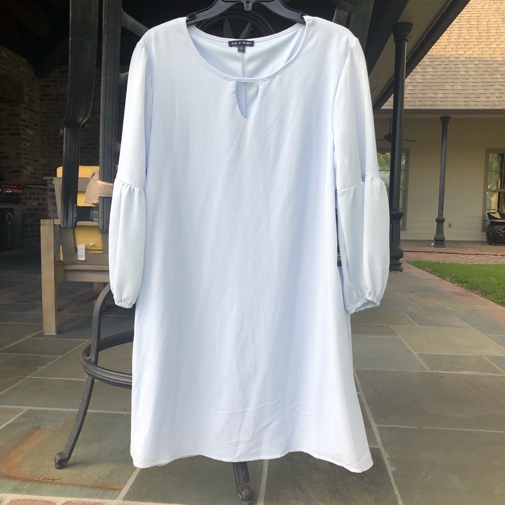 NWT light blue dress